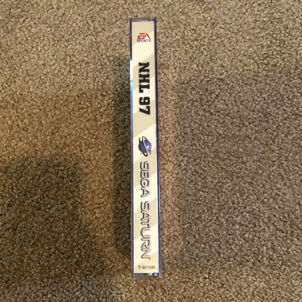 Sega Saturn NHL Hockey 1997 Game Disc Case No Manual
